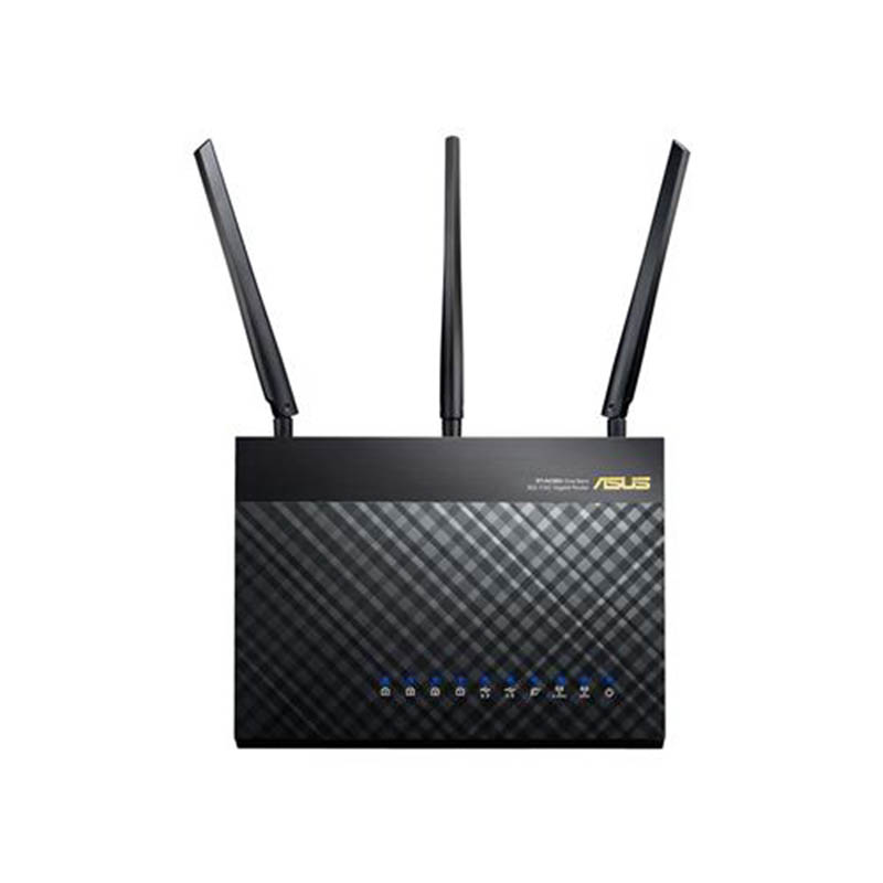 روتر ایسوس Asus RT-AC68U Dual-band Wireless-AC1900 Gigabit Router